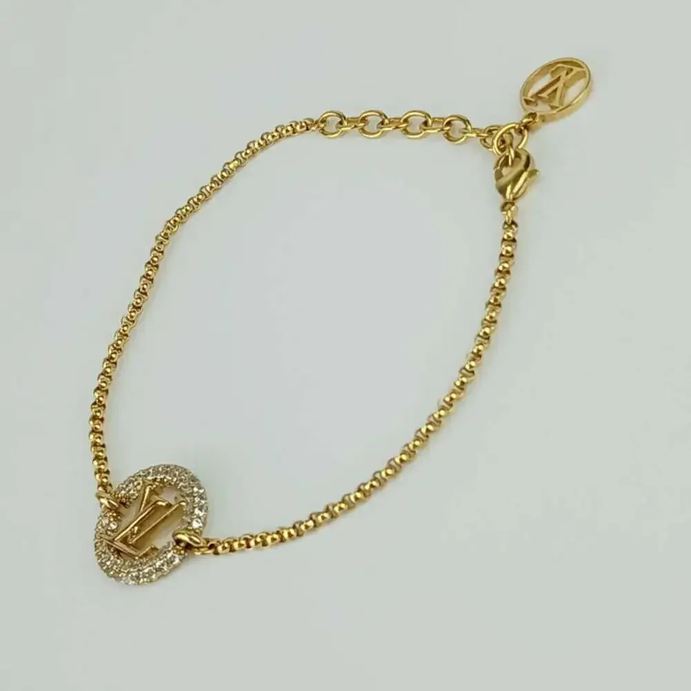 LOUIS VUITTON Gold Charm Bracelet - Picture 2 of 7